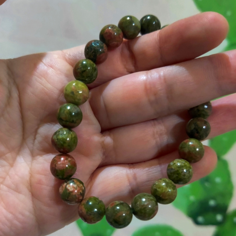 unakite bracelet